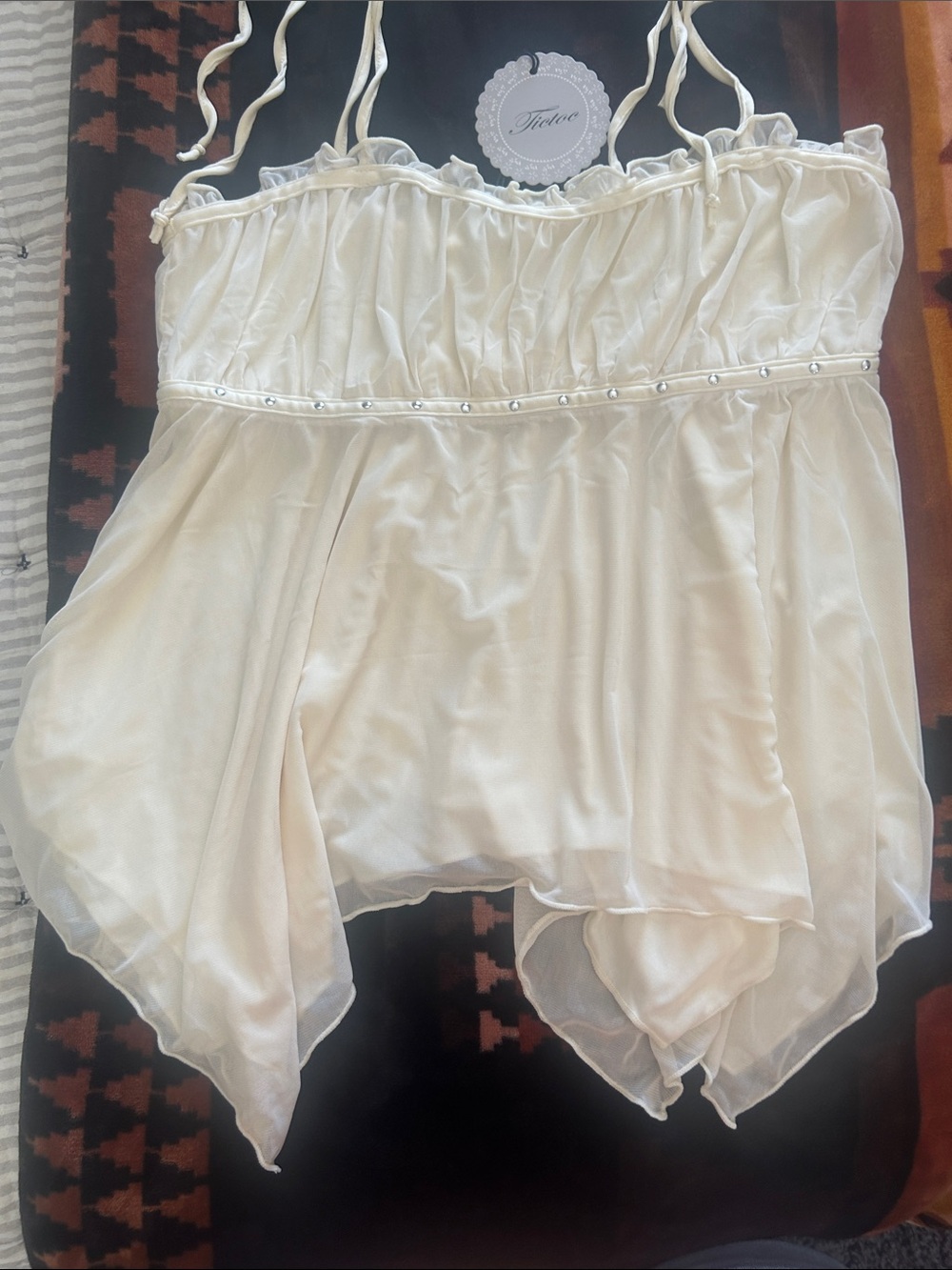 Tivoli Light Yellow too with Beaded Waist